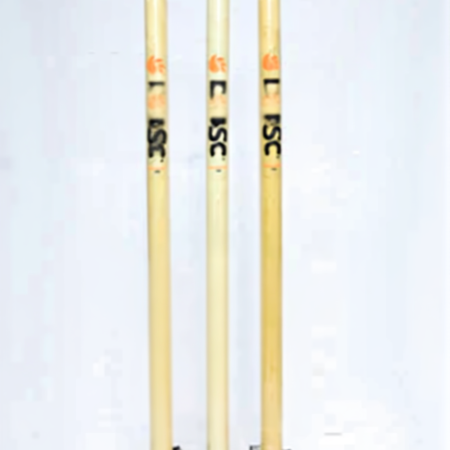 DSC Spring wooden cricket stumps full size durable and professional