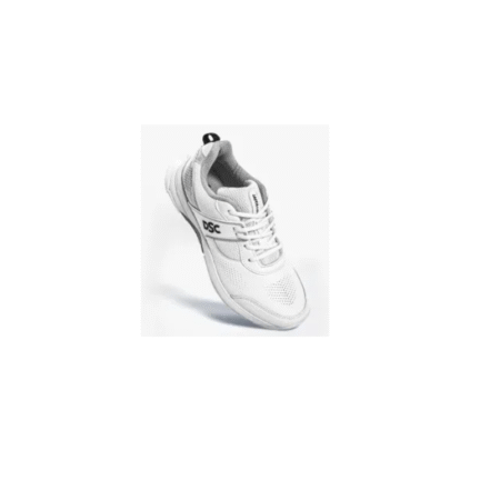 DSC Jaffa 22 neon white cricket rubber shoes