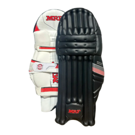 MRF Genius Grand Black Cricket Batting Pads – Premium MRF Batting Pads