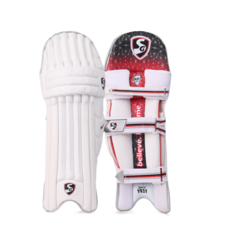 SG Test White Cricket Batting Pads – Men’s Batting Leg Guard Pads