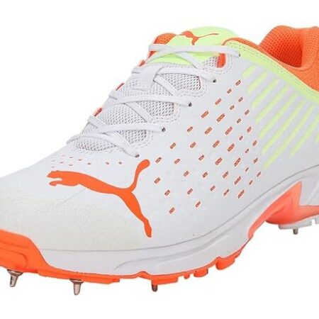 Puma 22.1 Neon Citrus cricket spike shoes