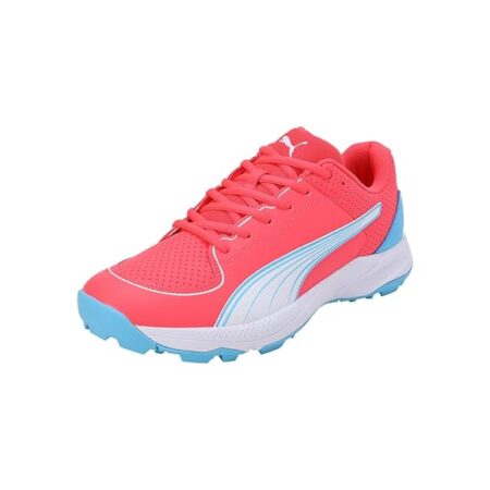 Puma FH luminous blue white cricket rubber shoes
