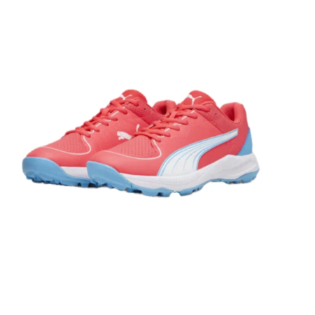 Puma 24 FH 10769902 cricket rubber shoes fire orchid