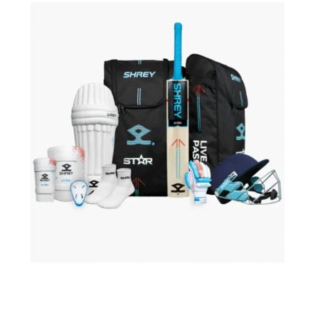 Shrey Star Full Cricket Kit Kashmir Willow Size