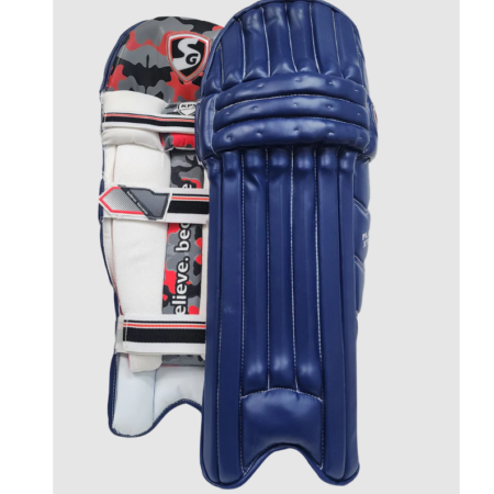 SG Players Xtreme Cricket Batting Pads Navy Blue – Protective Batting Leg Guard Pads