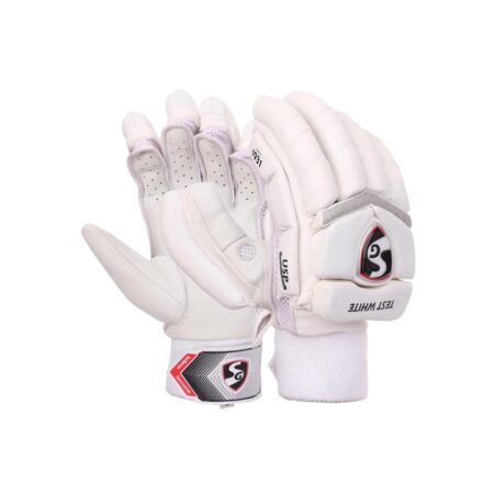 SG Test White Premium Cricket Batting Gloves