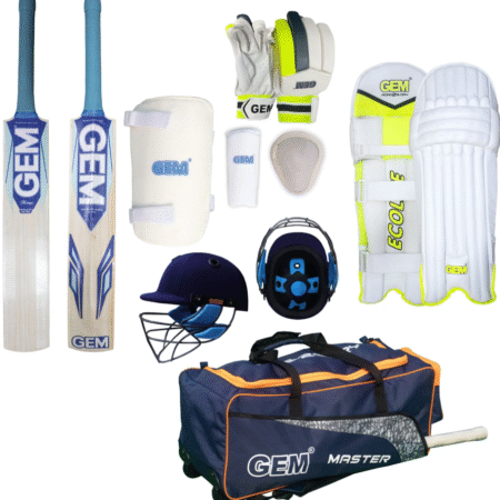 GEM Economy Full Kit Kashmir Willow Size For Right Handed Batsman