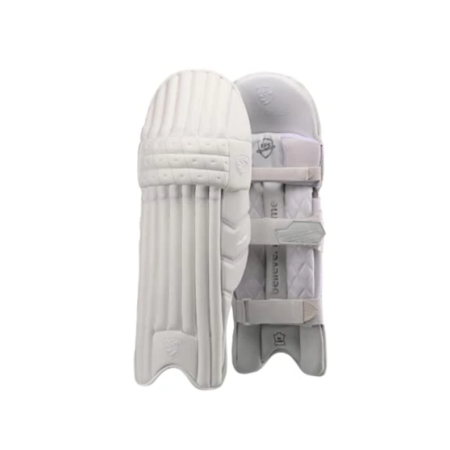 SG Hi-Lite White Cricket Batting Pads – Men’s Batting Leg Guard Pads