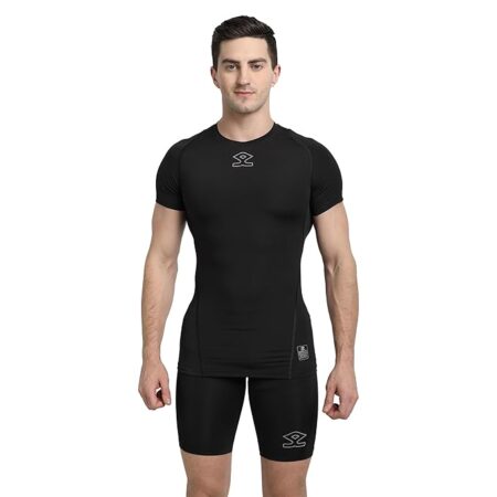 Shrey Intense Compression Half Sleeves cricket top for performance and support