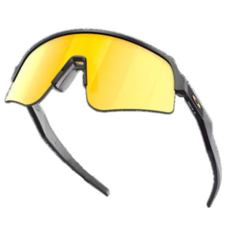 Oakley Sutrolite Sweep Carbon Prizm 24K Cricket Sunglasses – Prizm 24K Lens & UV Protection