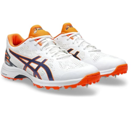 Asics Quick Singal FF Cricket Shoes White/Midnight