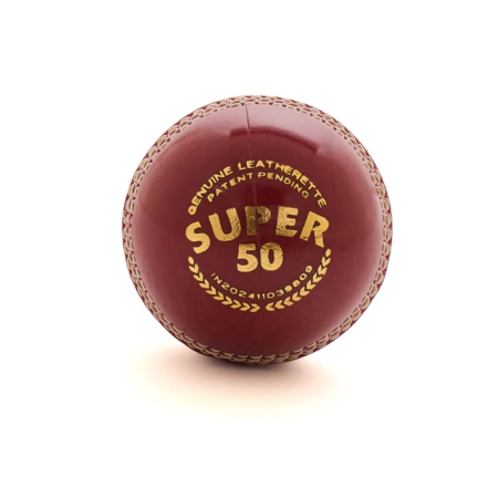 SG Super 50 Cricket Ball Colour Red