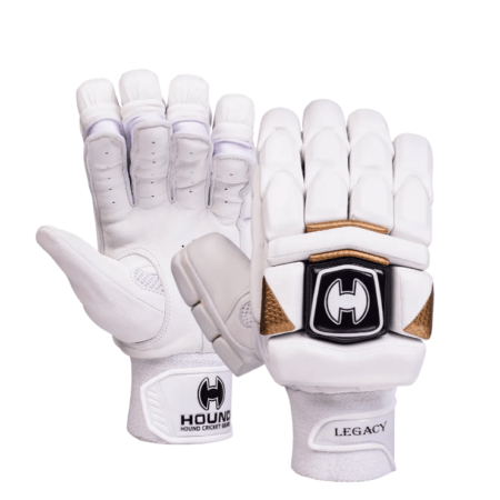 Hound Legacy Cricket Batting Gloves Adult Size Right Handed Batsman