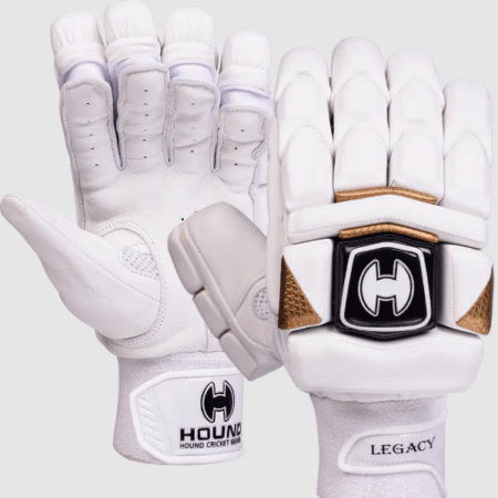Hound Legacy Cricket Batting Gloves Adult Size Right Handed Batsman